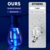 Color Changing Lights – 50 ft RGB LED Outdoor String Light Set with Remote & 16 Colors - Image 3