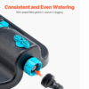 Adjustable Oscillating Sprinkler – 4,000 sq. ft. Coverage with 20 Precision Nozzles - Image 3