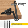 Blade Sharpener – Universal Lawn Mower Blade Sharpening Tool with Guide - Image 4