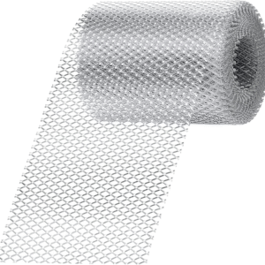 Gutter Guard Kit – 20 ft Snap-In Mesh Gutter Protection System for 5” K-Style Gutters