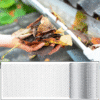 Gutter Guard Kit – 20 ft Snap-In Mesh Gutter Protection System for 5” K-Style Gutters - Image 4