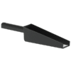 Gutter Scoop – 14" Curved Plastic Scoop with Narrow Edge for Gutter Cleaning