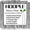 Landscape Staples – 6-Inch Heavy-Duty Galvanized Steel Pins (100-Pack)