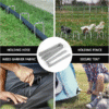 Landscape Staples – 6-Inch Heavy-Duty Galvanized Steel Pins (100-Pack) - Image 3