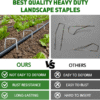 Landscape Staples – 6-Inch Heavy-Duty Galvanized Steel Pins (100-Pack) - Image 4