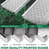 Leaf Filter – Fine Mesh Gutter Insert for Debris Control & Water Flow (5” Gutter Compatible, 4-Pack / 16 ft Total) - Image 4
