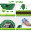 Soil pH Tester – Digital 3-in-1 Meter for pH, Moisture & Light Levels - Image 4