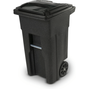 Trash Bin Cart – Heavy-Duty Wheeled Hauler for 32–96 Gallon Cans (Up to 200 lbs Capacity)