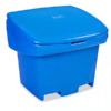 Salt Bin – 200 lb Weatherproof Storage Container for Ice Melt, Sand & Salt