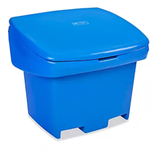 Salt Bin – 200 lb Weatherproof Storage Container for Ice Melt, Sand & Salt