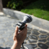 Spray Nozzle – 8-Pattern Adjustable Nozzle with Thumb Control for 3/4" Garden Hose - Image 2