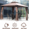 Gazebo Kits – All-in-One Outdoor Shelter Kits for Patios, Gardens & Backyard Retreats - 10' x 10' - Image 3