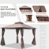 Gazebo Kits – All-in-One Outdoor Shelter Kits for Patios, Gardens & Backyard Retreats - 10' x 10' - Image 2