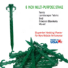 Ground Stakes – 8" Heavy-Duty Plastic Stakes for Landscape Lights, Irrigation Tubing & Garden Anchoring (20-Pack) - Image 3