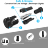 Lighting Connectors – 12/2 Low Voltage Landscape Wire Snap Connectors (20-Pack) - Image 3