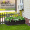 Planter Boxes – 48" x 12" Raised Garden Bed for Flowers, Herbs, and Vegetables - Image 3