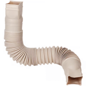 Downspout Extender – Flexible Drainage Extension for 2" x 3" and 3" x 4" Downspouts (Extends 25" to 55")