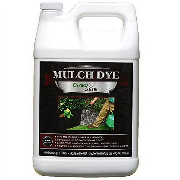 Mulch Dye – 1 Gallon Concentrated Colorant for Restoring Mulch & Landscape Beds