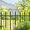 Garden Border Fencing – 10 ft Decorative Metal Panels for Landscape Edging & Flower Bed Protection (5-Pack) - Image 3