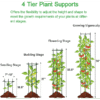 Tomato Cage – 72-Inch Heavy-Duty Steel Tower for Indeterminate Tomatoes & Climbing Plants - Image 2
