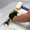 Masonry Chisel – 10" x 3" Forged Steel Brick Chisel with Hand Guard - Image 4